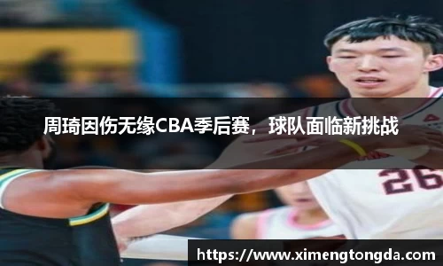 周琦因伤无缘CBA季后赛，球队面临新挑战